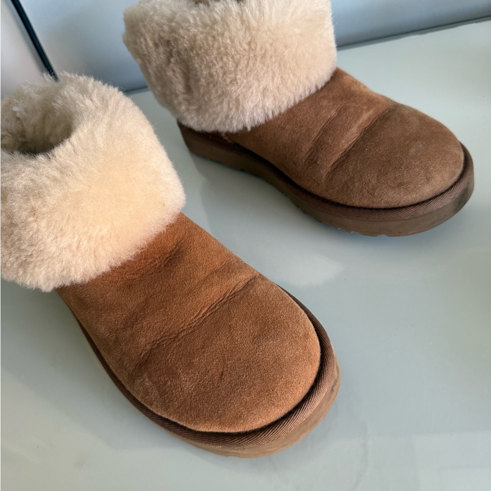 Ugg Tan Fluff Mini Boot - image 6
